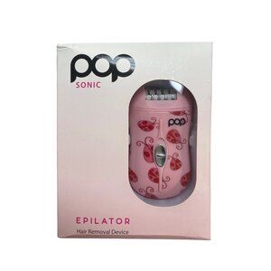 Pop Sonic Epilator Hair Removal Device With Ladybug Design